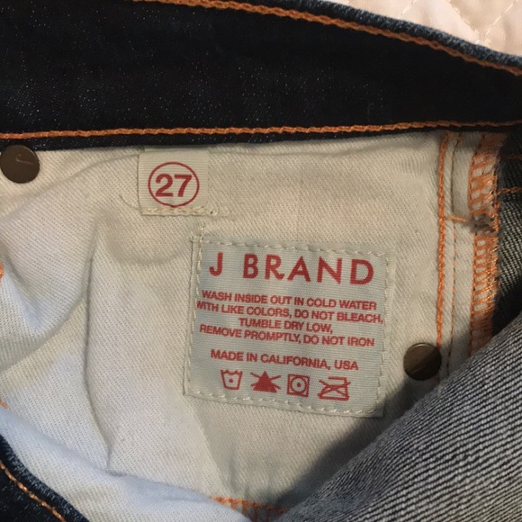 J Brand Dark Wash Jeans NWOT - Picture 7 of 7